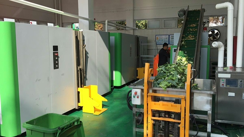 每天处理5吨激情AV青青草垃圾    重庆建成“无废蔬菜市场”